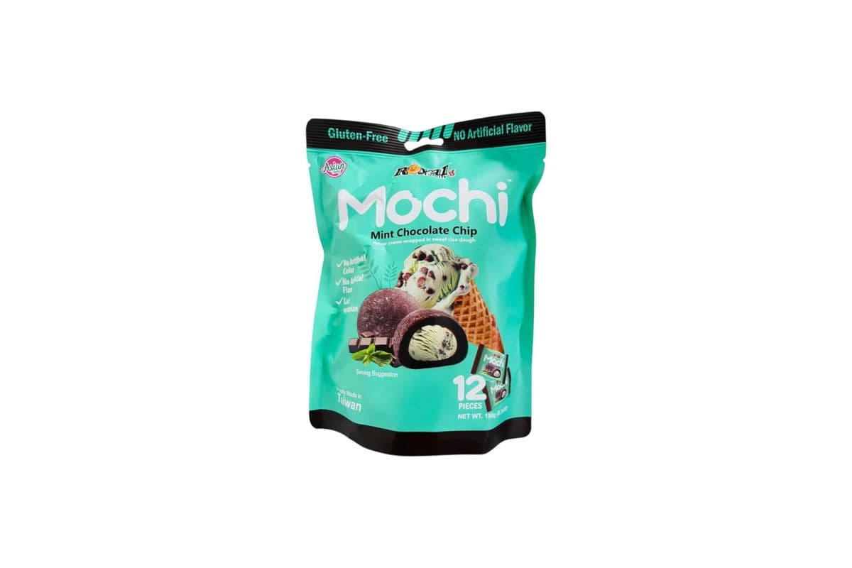 ROYAL FAMILY MOCHI MINT CHOCOLATE CHIP (TAIWAN) (12 pcs) (56 Cal)