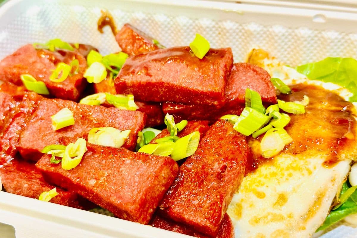 Luncheon Teppanyaki 午餐肉铁板烧