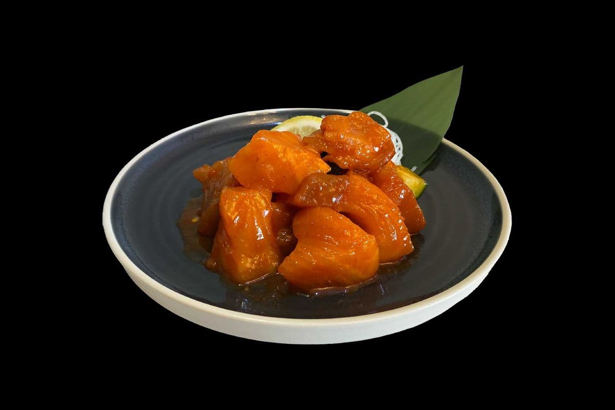 Spicy Tuna & Salmon Sashimi
