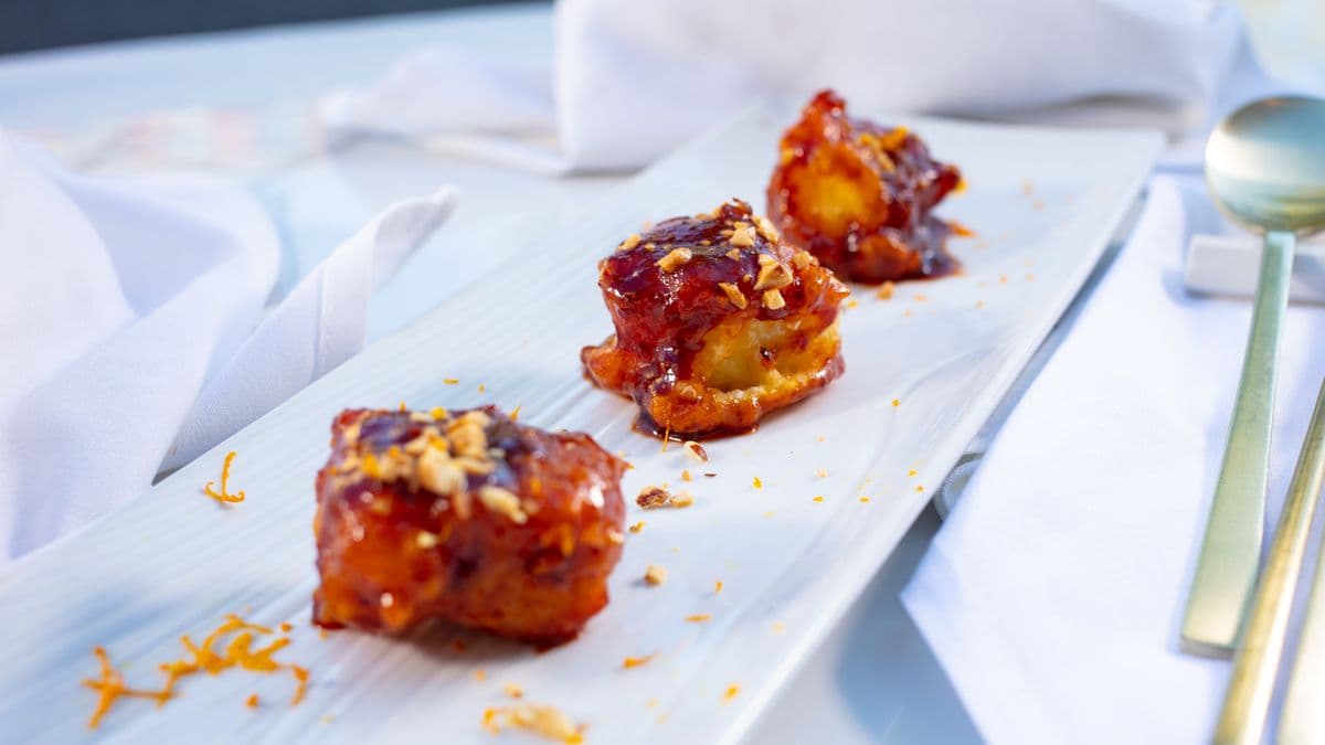 Tofu Gangjeong (avec arachide / with peanut)