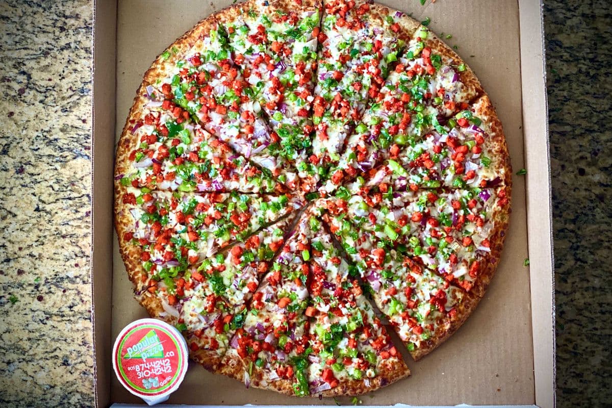 Tandoori Chicken Pizza