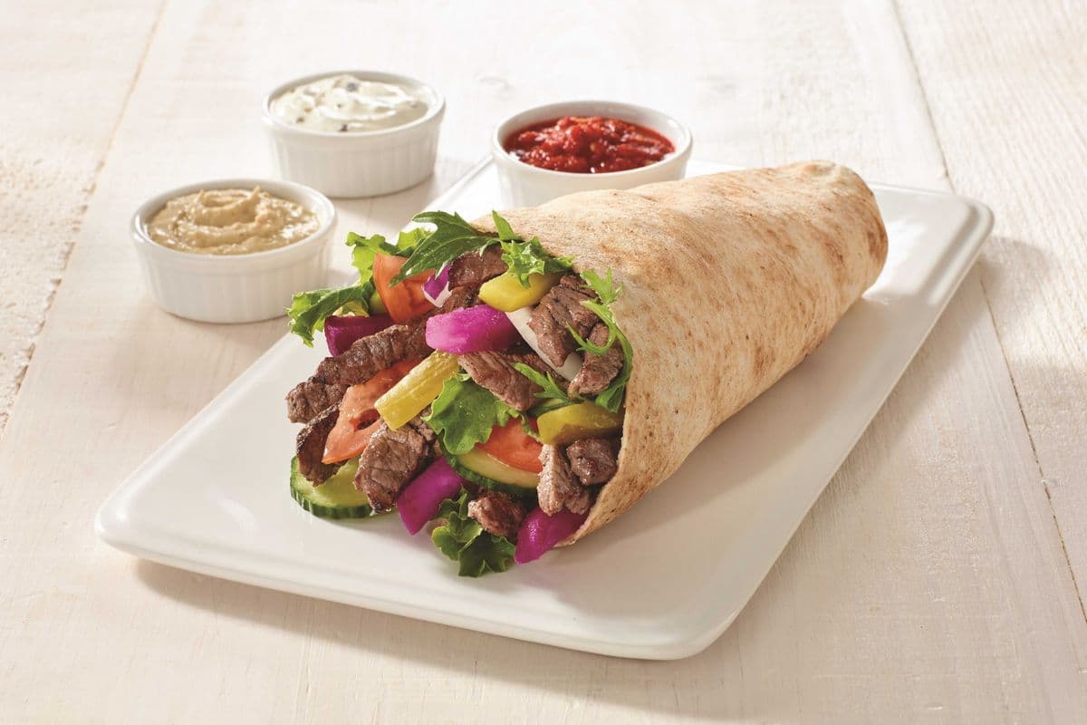 Beef Shawarma Wrap