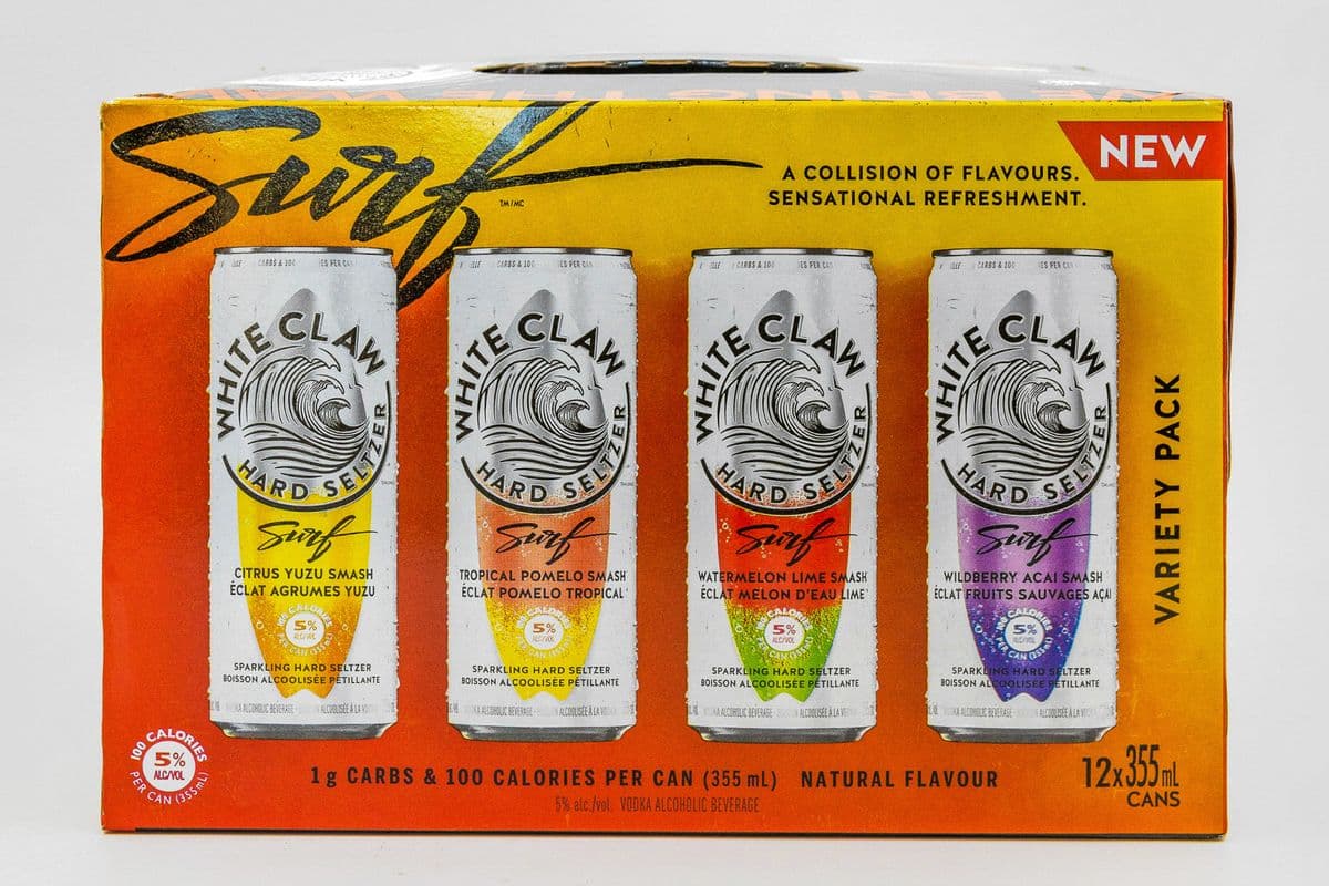 White Claw Surf Variety Pack (12 x 355 ML)