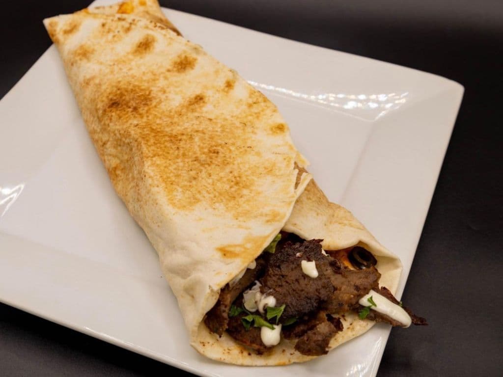 Reg Chicken & Beef Wrap