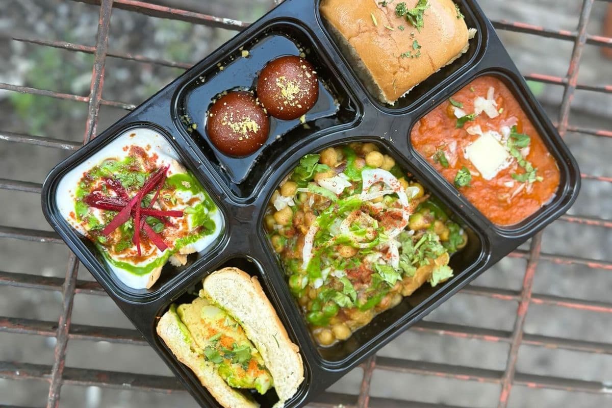 Street Chaat Thali