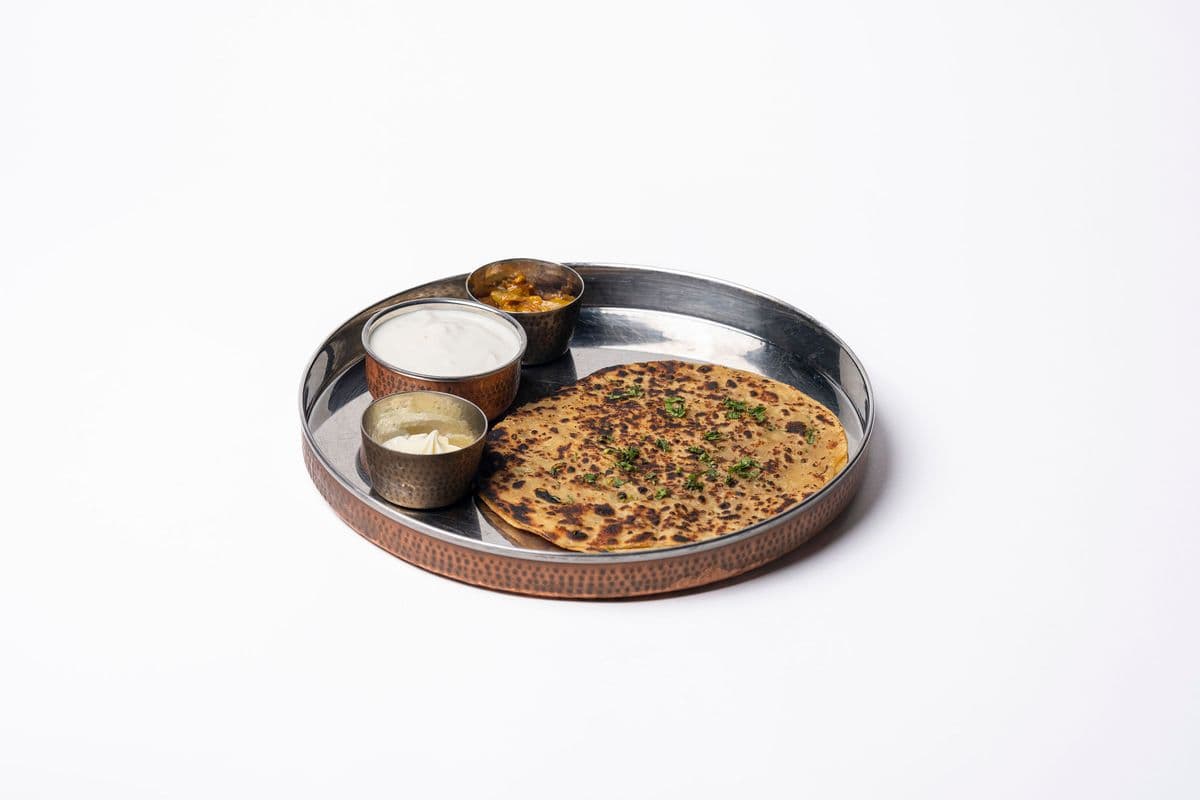 Aloo Paratha Thali