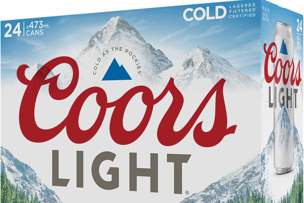 Coors Light (24 x 355 ml Cans)