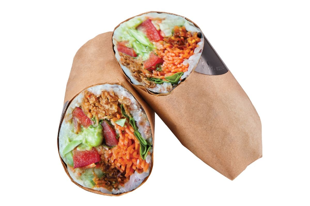 Sushi burrito végé / Veggie Sushi Burrito