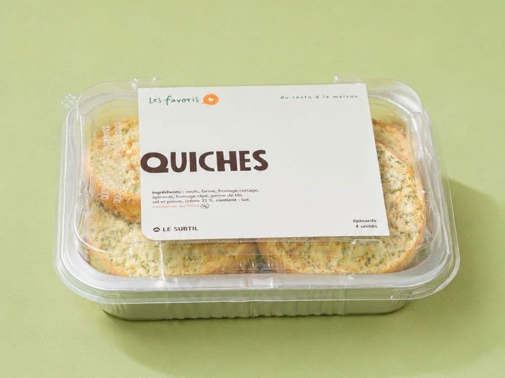 QUICHES VRAC 4 UNITES