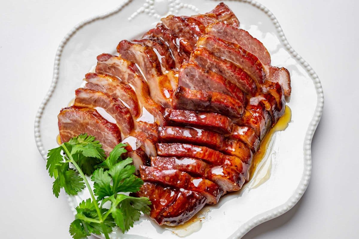 Honey BBQ Pork (Fatty) 蜜汁叉燒 (半胖瘦)
