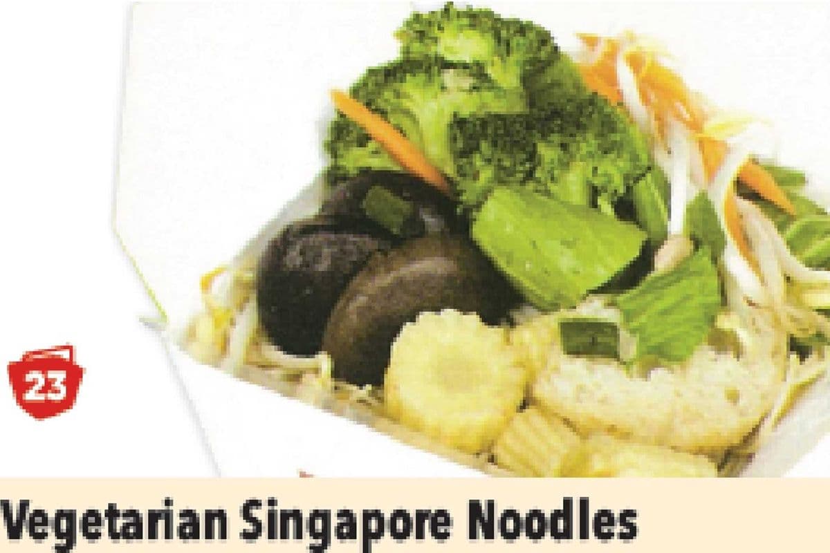 23. Vegetarian Singapore Noodles