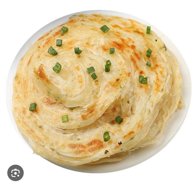 Chinese Oinon pancake 葱油饼