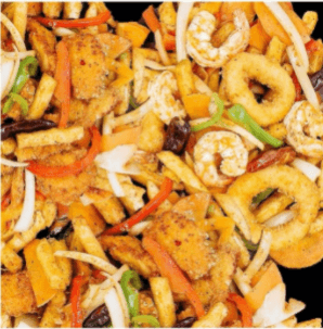 Mixed Spice Box (Chicken and Seafood )