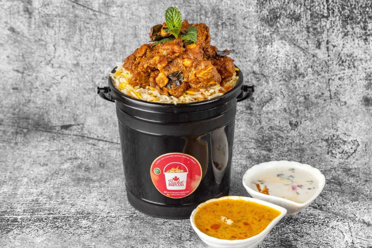 Ghee Roast Chicken Biryani
