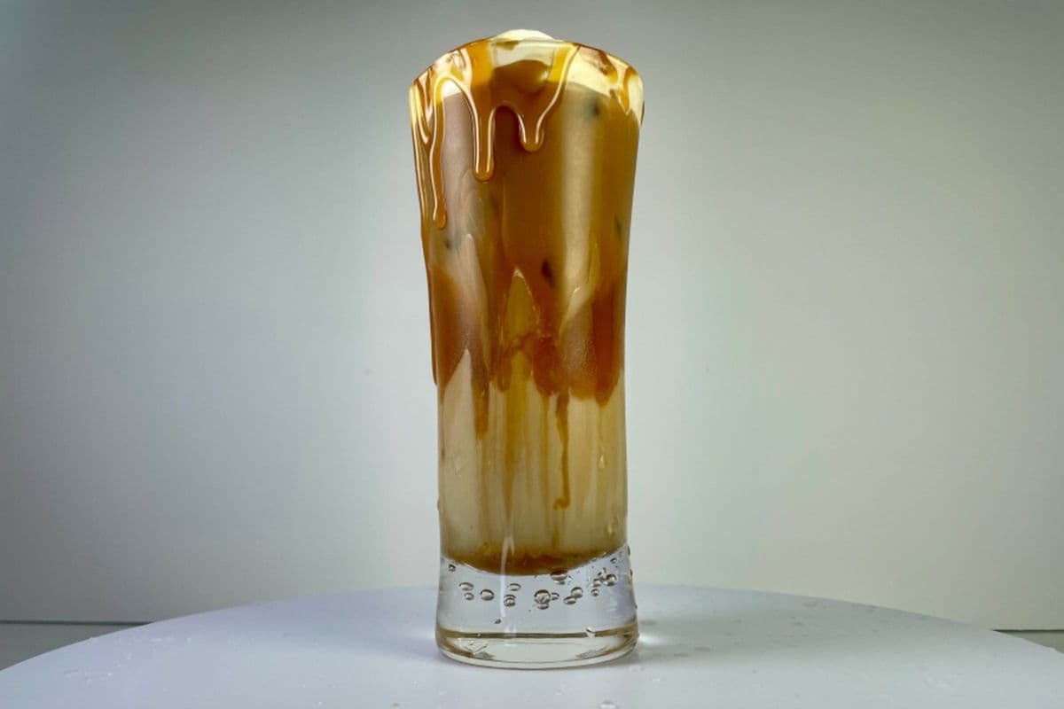 Iced Salted Caramel Macchiato