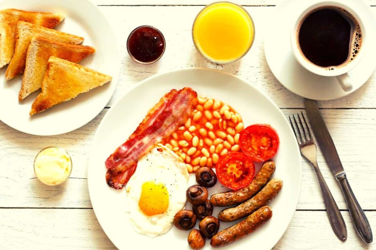 Traditional European Breakfast