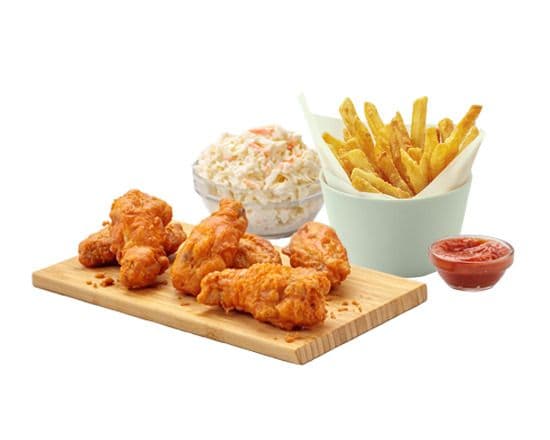 Repas Avec Ailes de Poulet