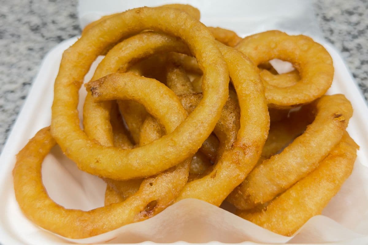 Onion rings (1/2 pounds )