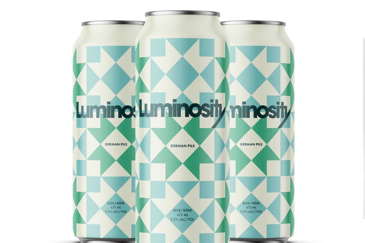 Cabin Brewing Luminosity GERMAN PILSNER (4 Cans) (4 x 473ML)