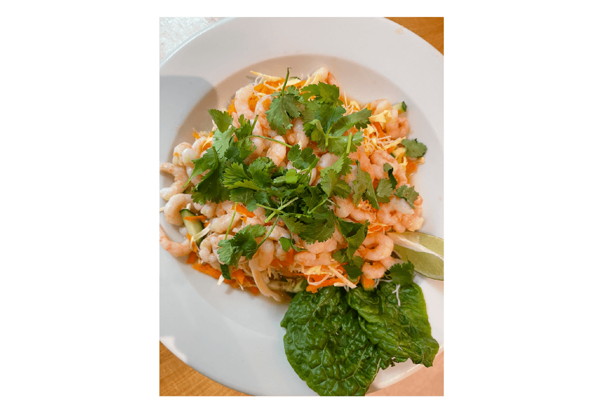 Salade thaïlandaise au crevette / Thai Salad with Shrimp
