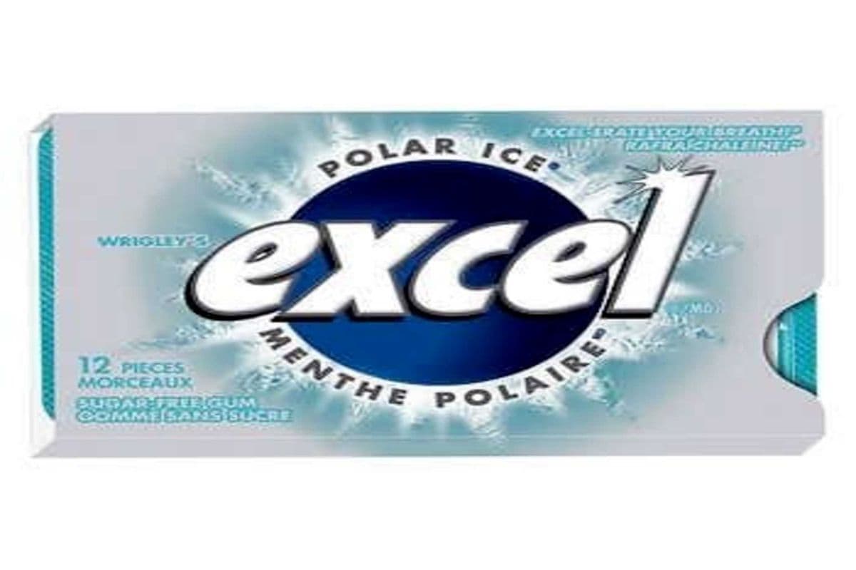 Wrigley's Excel 12 Sticks Polar Ice