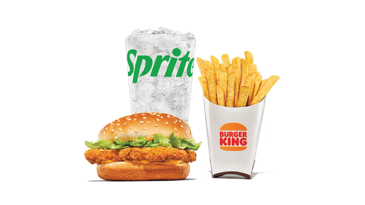 Spicy Chicken Jr. Sandwich Large Combo