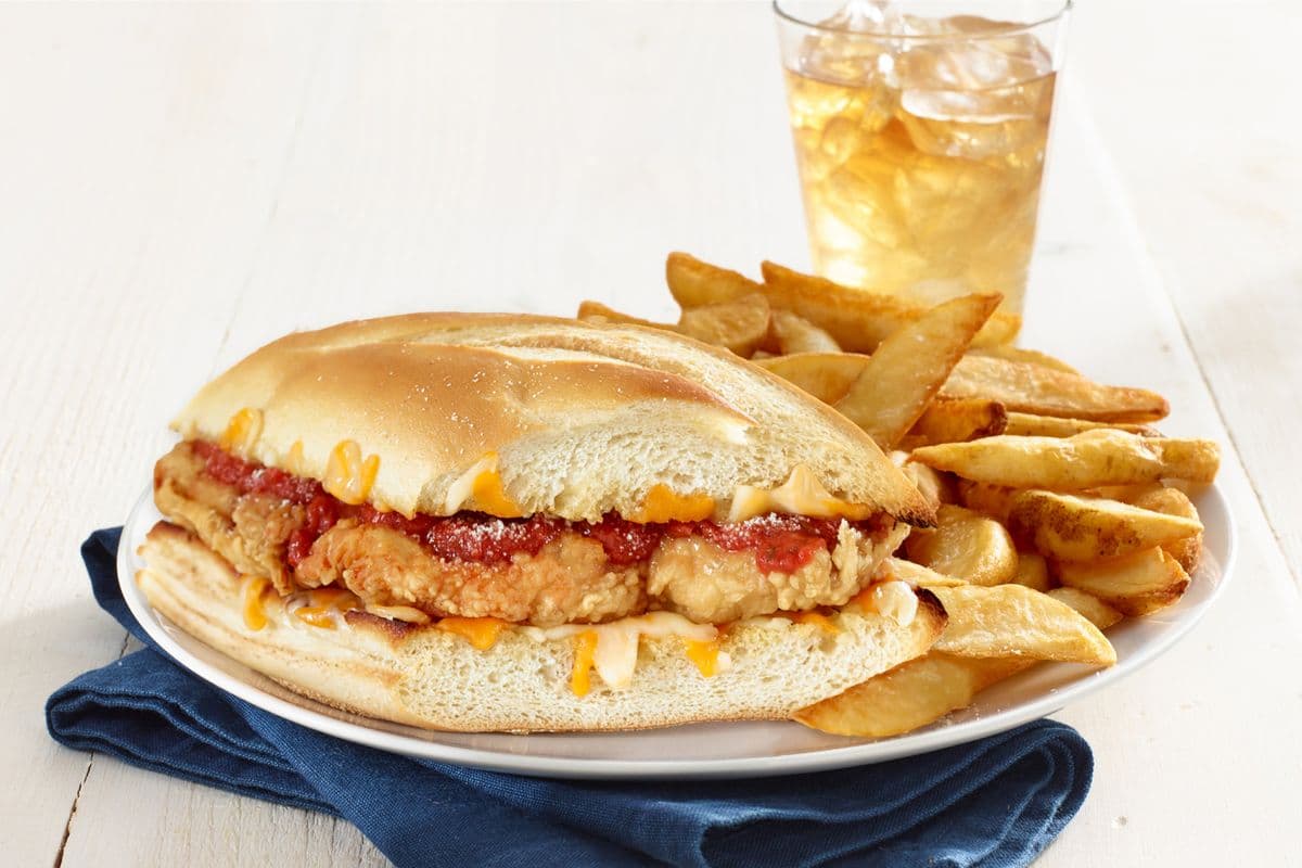 Chicken Parmesan Sandwich Combo