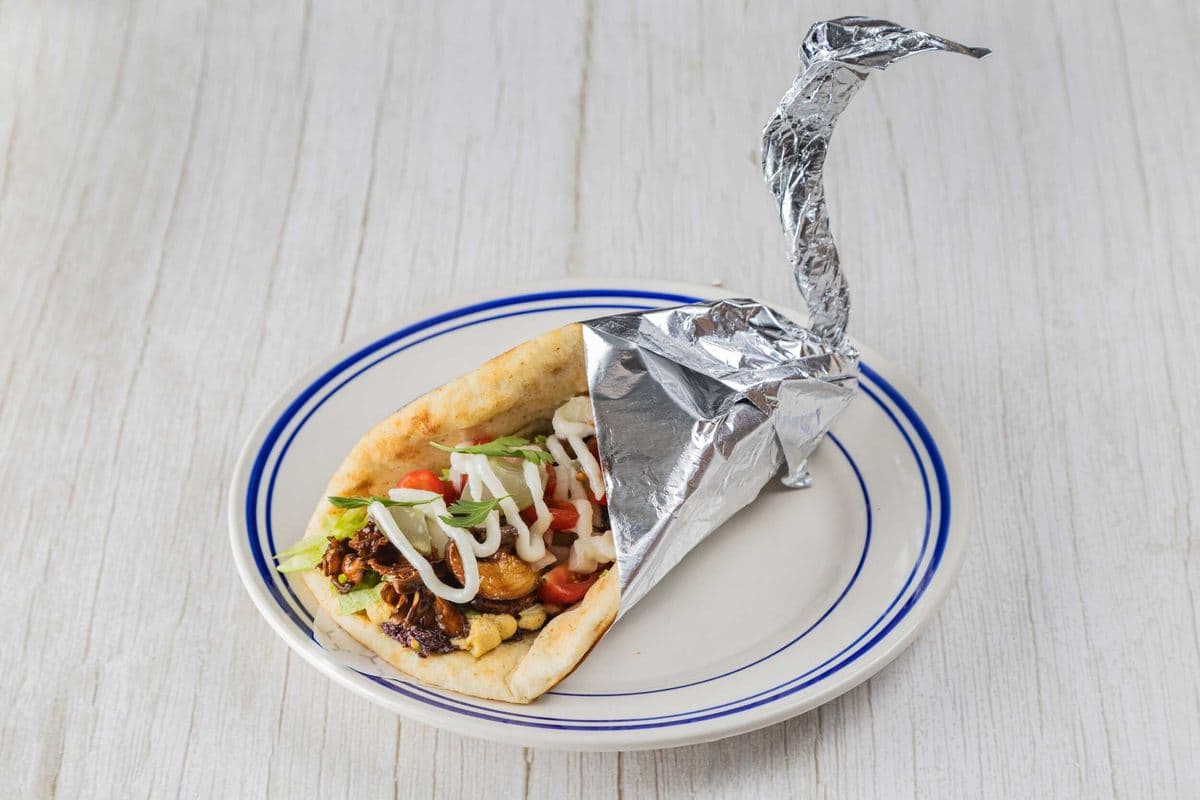 Mushroom Shawarma