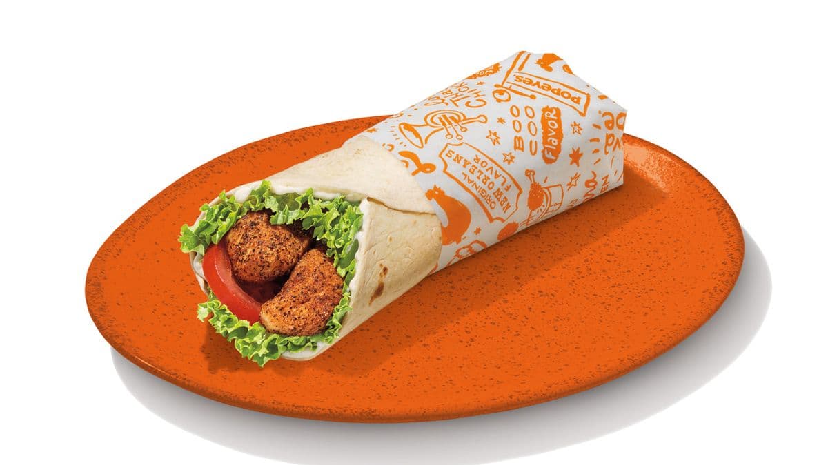 Blackened Mini Chicken Wrap