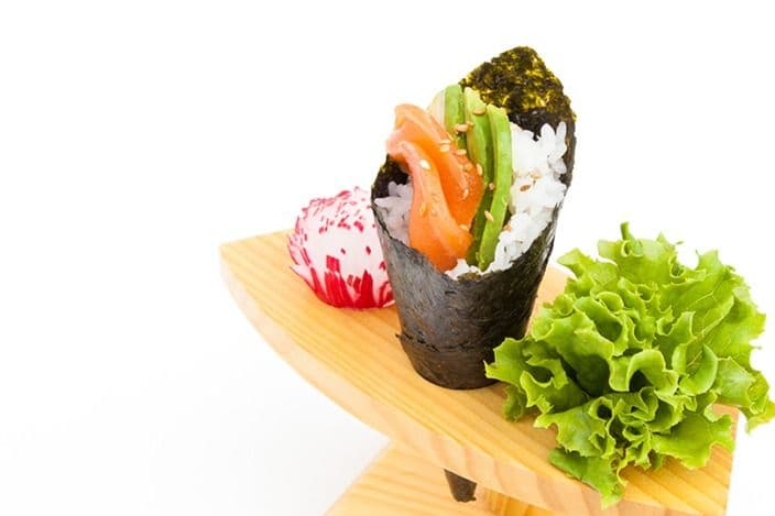 Saumon & Avocat(1mc)/Salmon & Avocado(1pc)-handroll