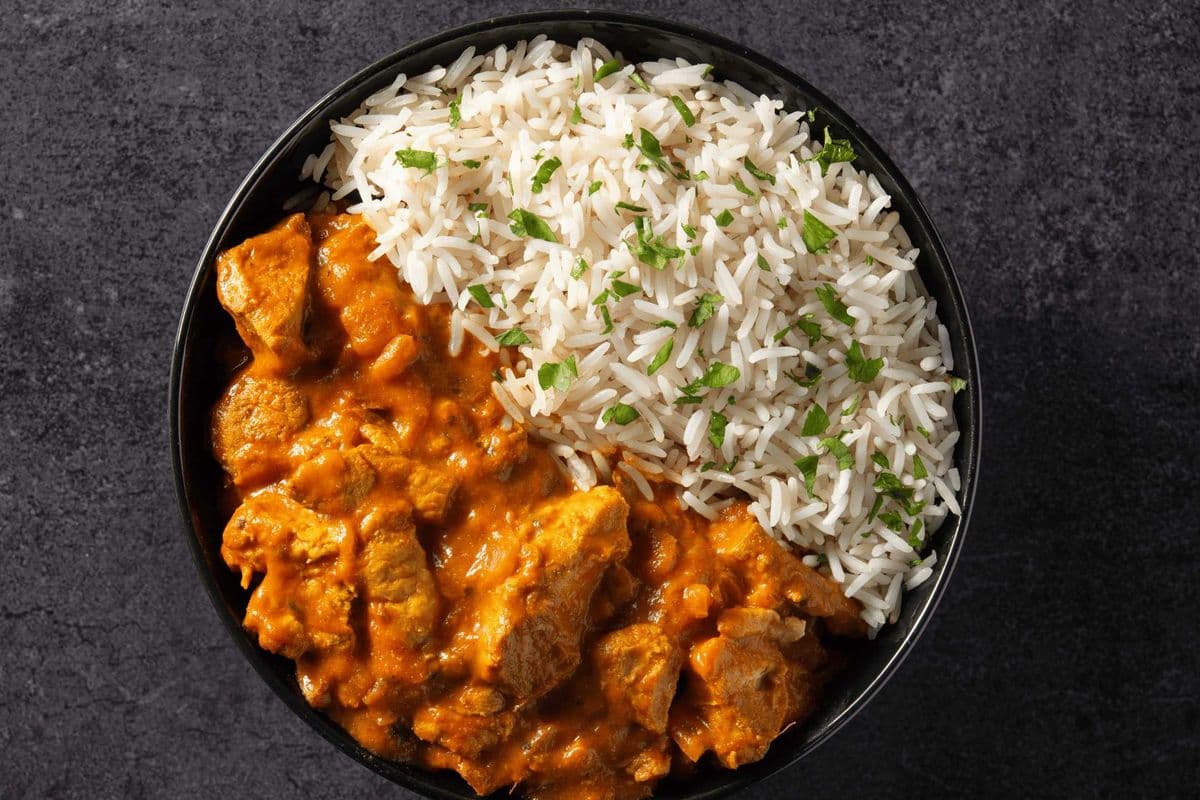 Paneer Tikka Masala And Masala Rice Bowl