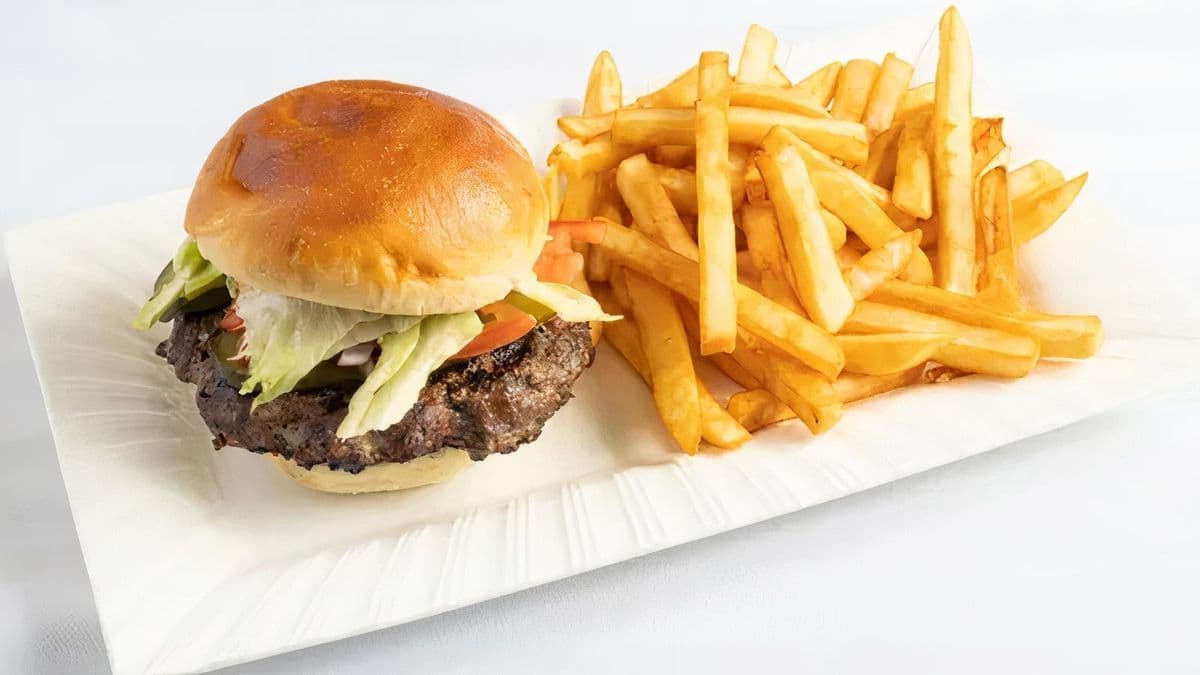 Hamburger Platter (Charcoal)