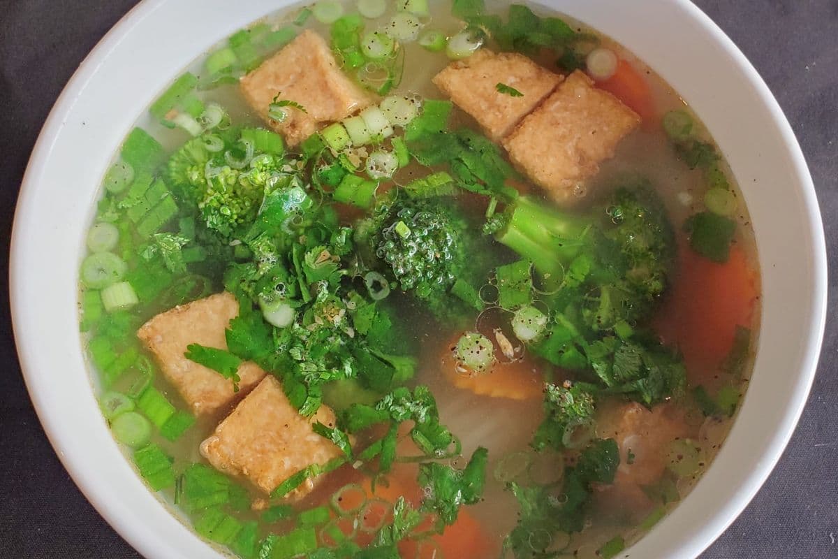 42. Vegetarian Noodle Soup