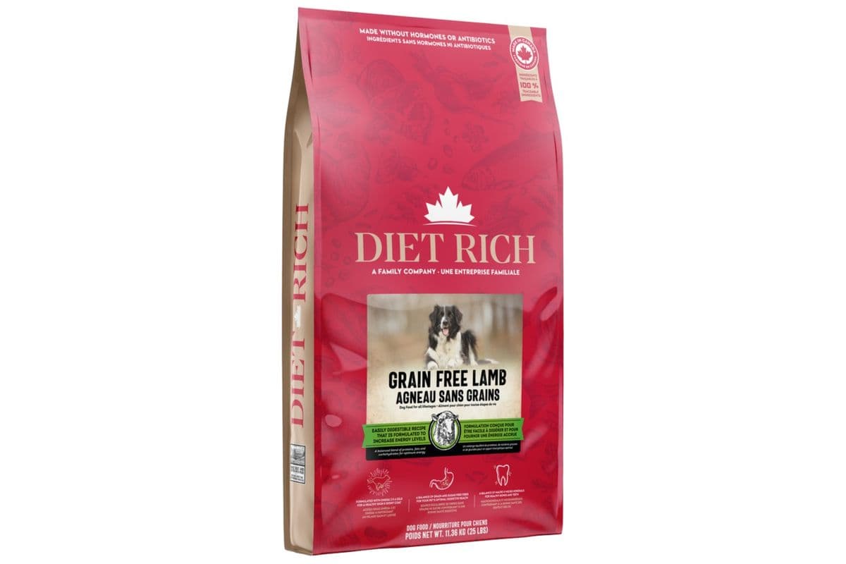 DIET RICH Lamb Grain-Free Dry Dog Food (2.26 kg)