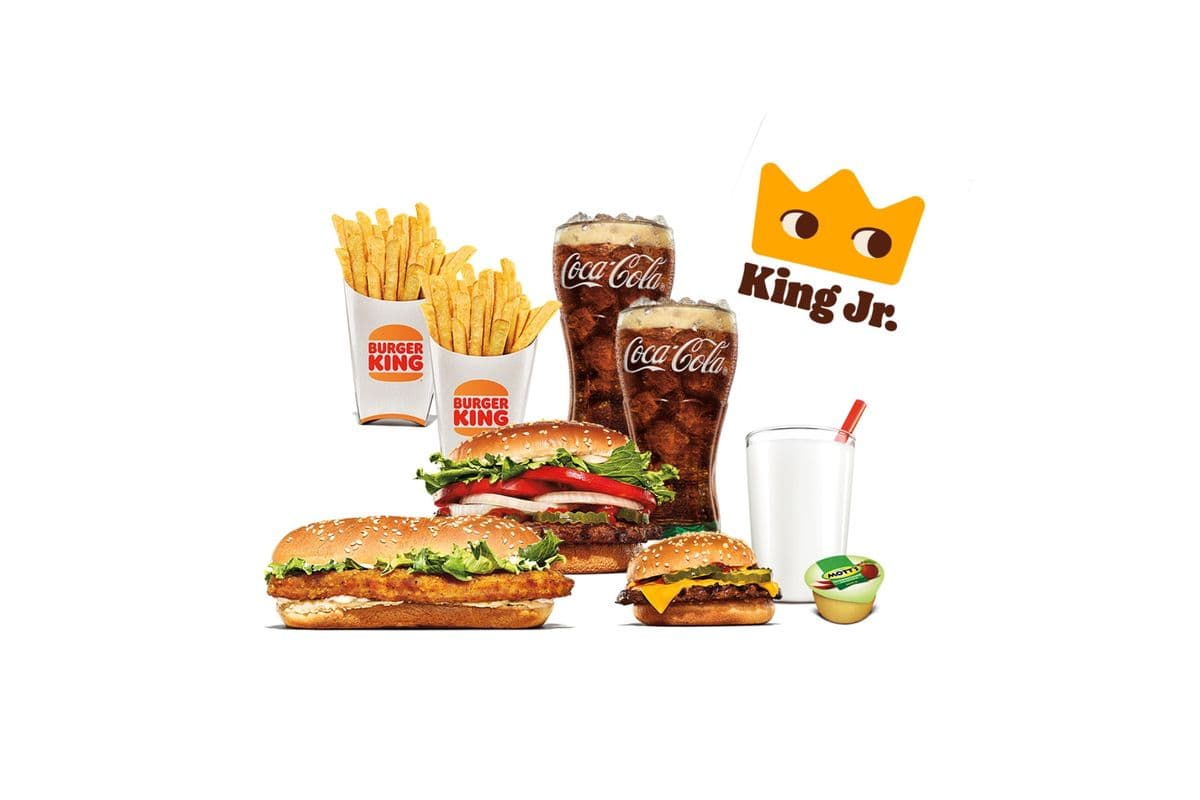 Family Bundle for 3 with Kids Meal Deal (680-1490 per serving; serves 3)
