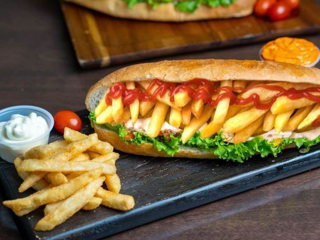 Sandwish au frite / Fries Sandwich