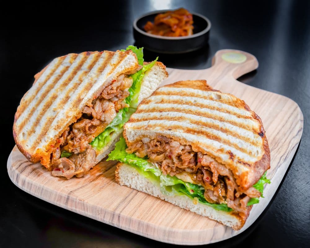 Kimchi Pork Sandwich