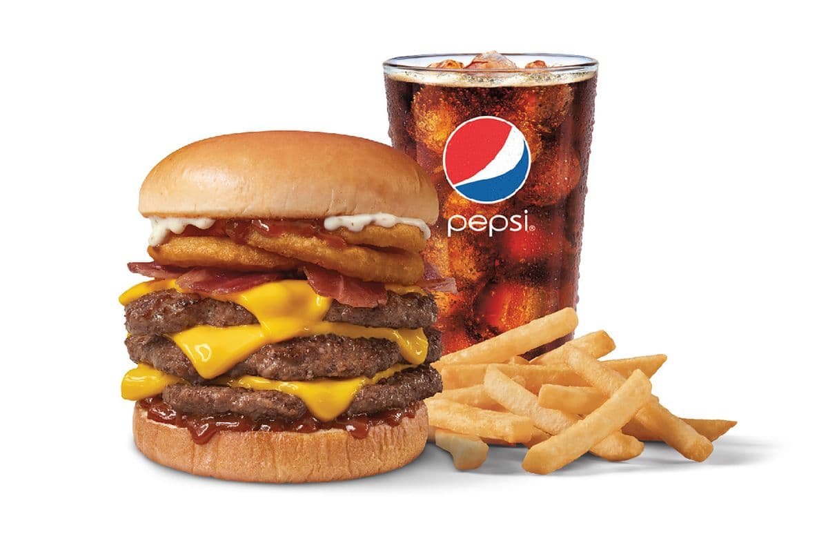 Loaded Steakhouse Signature Stackburger Triple Combo
