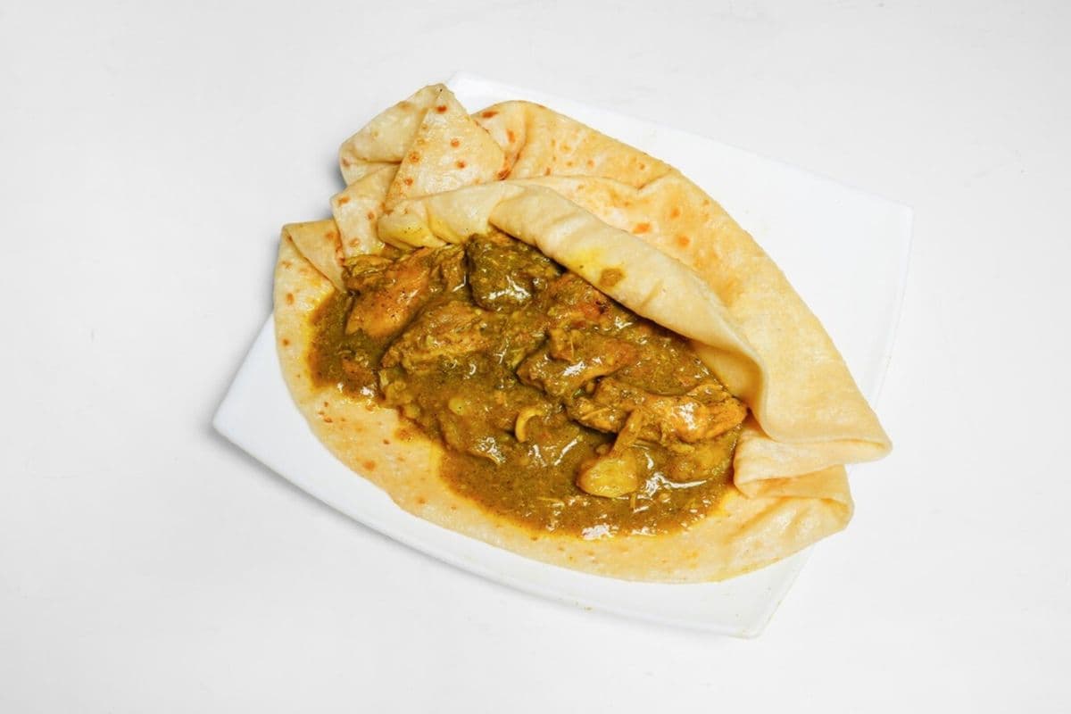 Curry Chicken Roti