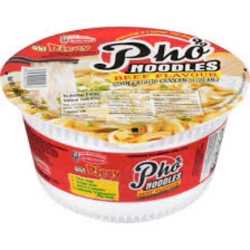 Pho Beef Flavor Noodle Bowl