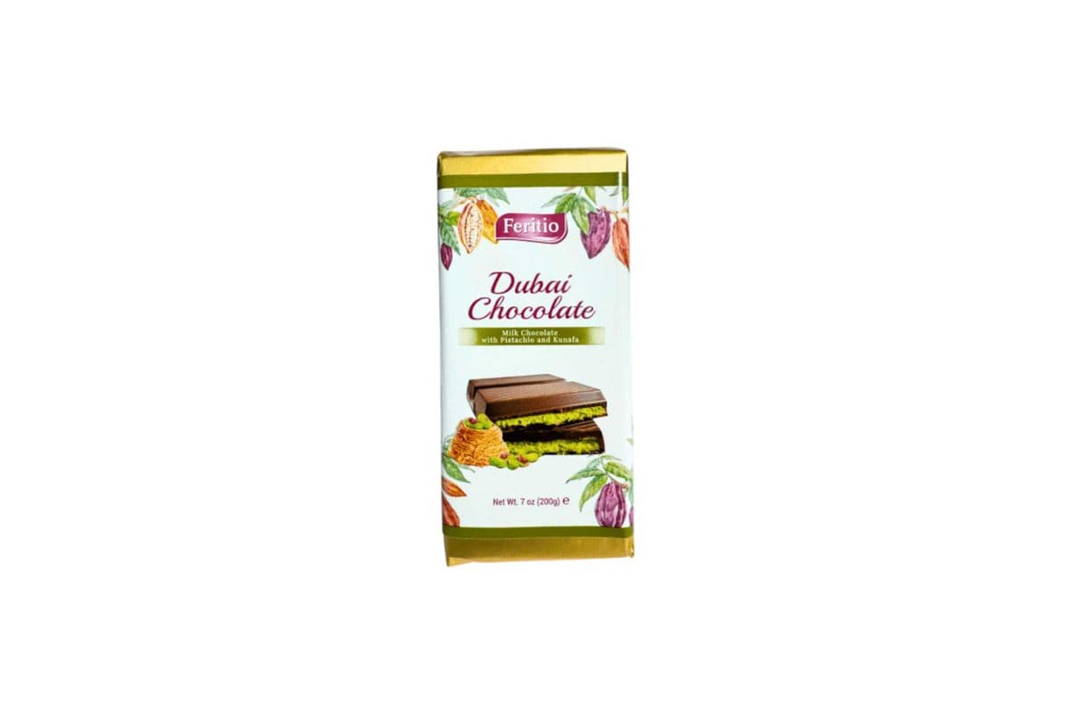 FERITIO DUBAI CHOCOLATE (200G) (340 Cal)