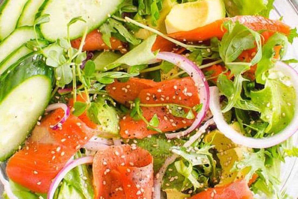 Smoked Salmon Salad