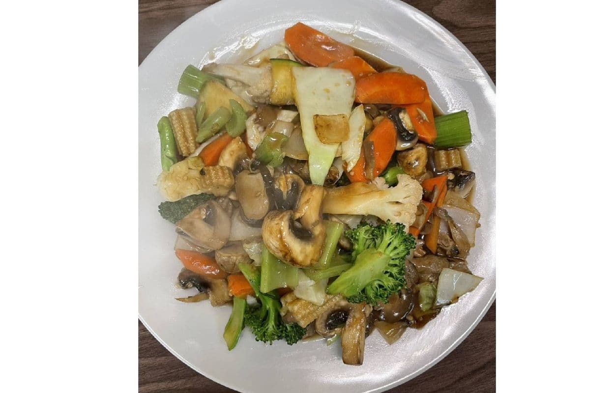 67. Two Kinds Mushrooms with Mixed Vegetables