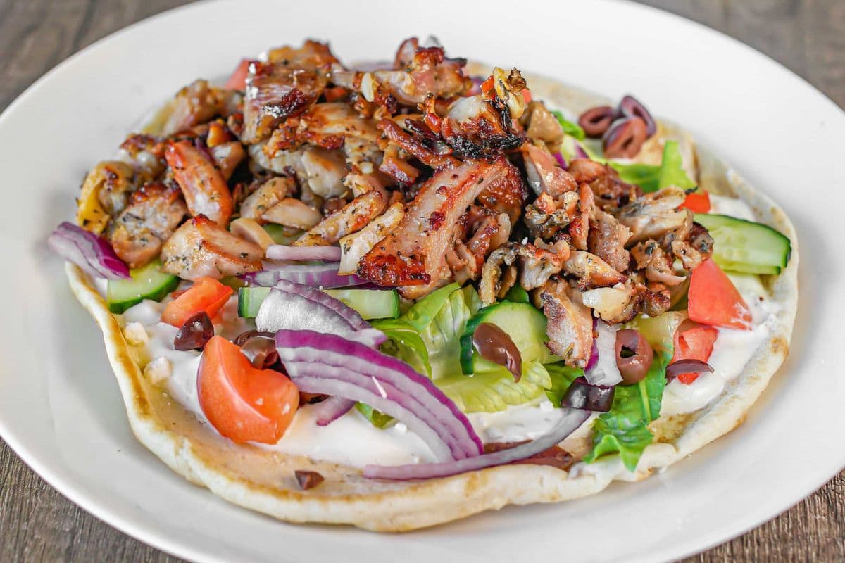 Chicken Yeero Pita