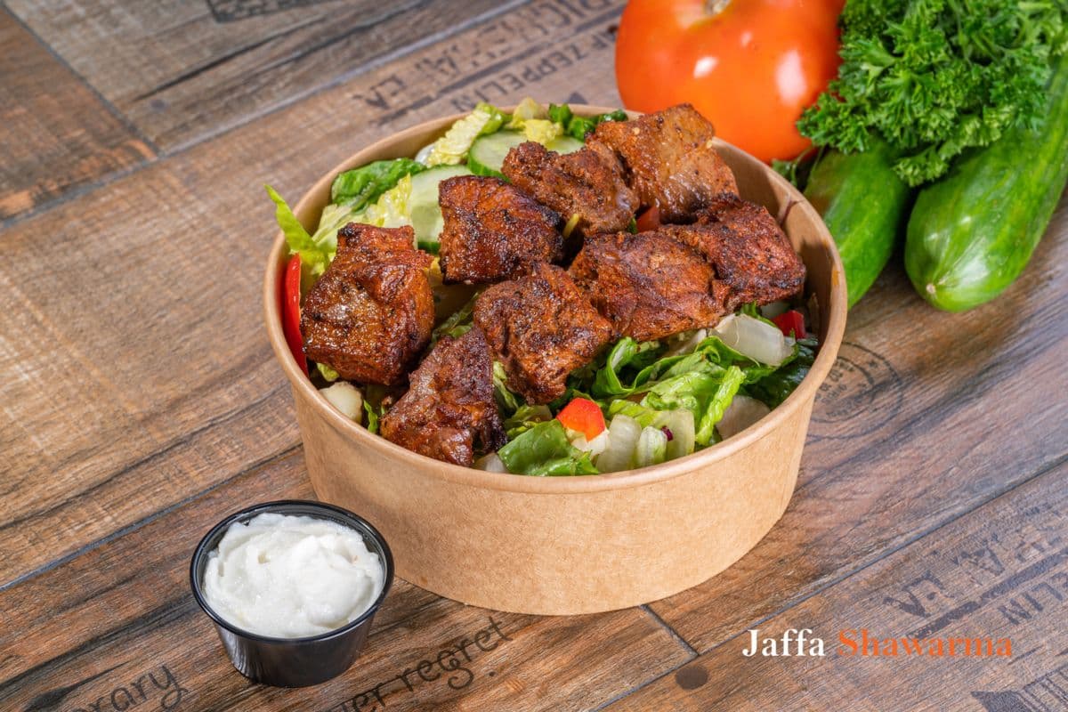 Lamb Kebab Salad Bowl