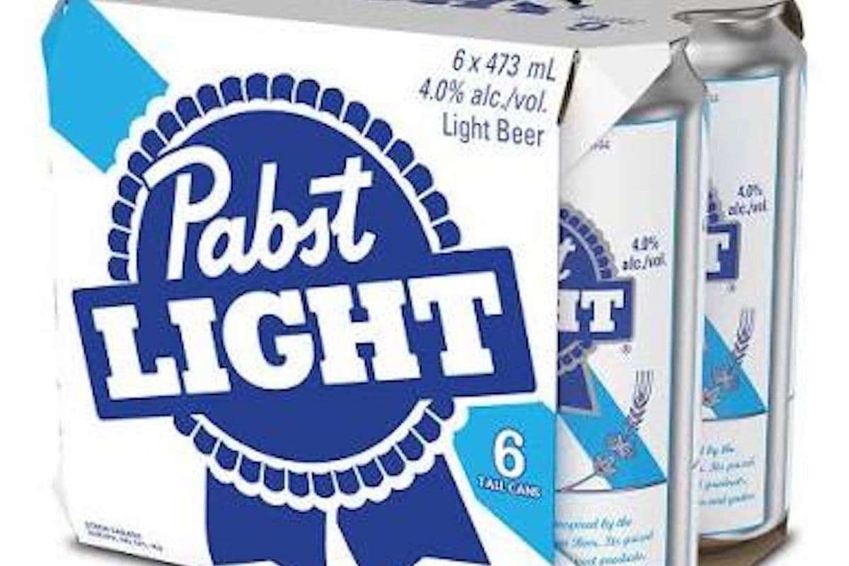 PABST BLUE RIBBON LIGHT 6 PACK TALL CAN (1 x 6PK 473ML)