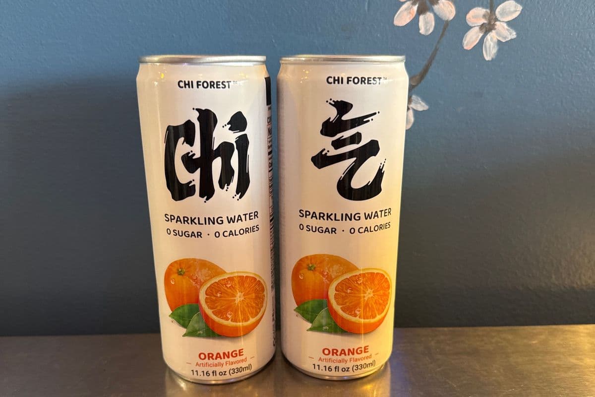 CHI~Sparkling water (Orange) (330ml)