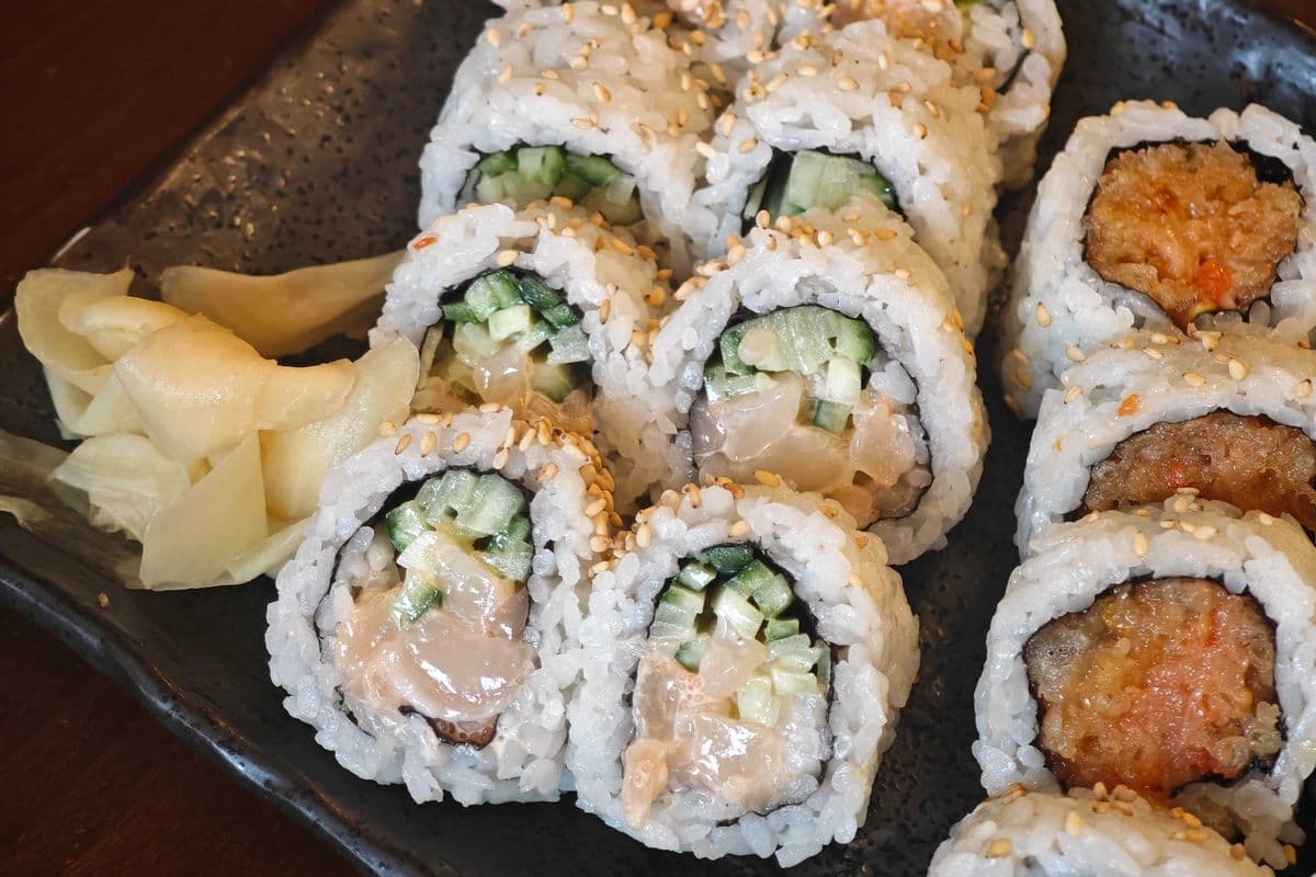 Chopped Scallop Roll