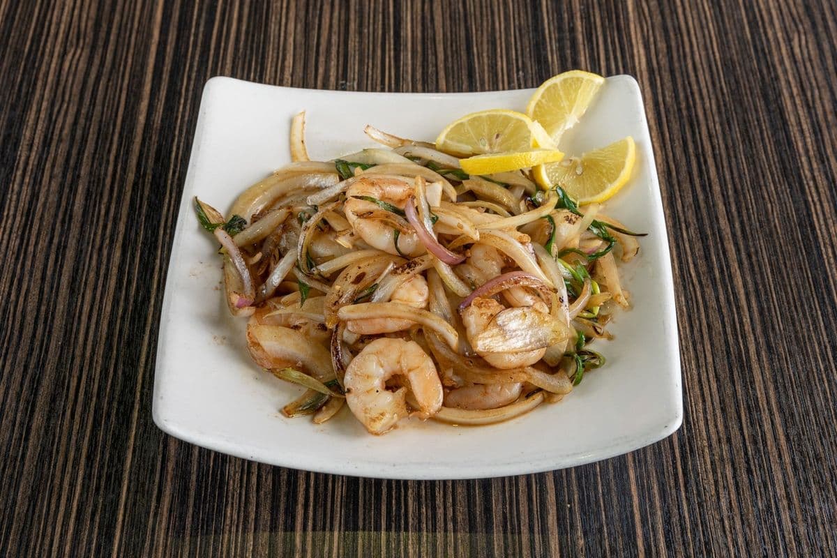 Pan Fried Shrimp