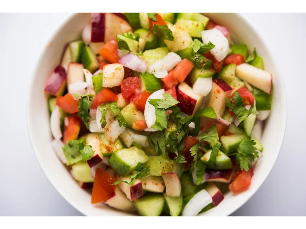Kachumber Salad w/ Mango Dressing